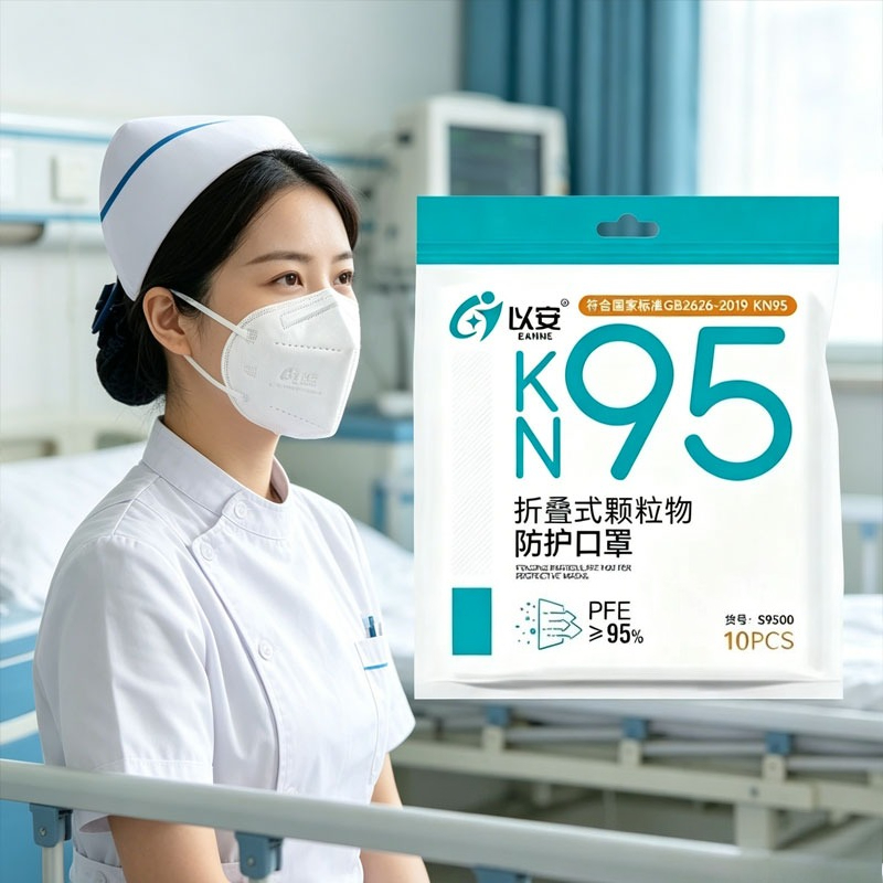 Surgical Mask - 10 Buah Masker Pelindung Non-woven Standar
