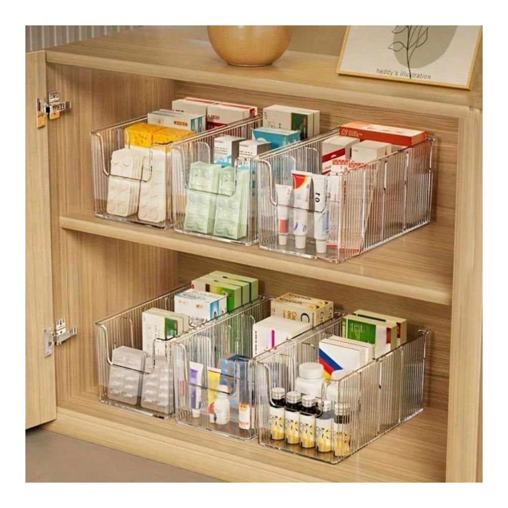 First Aid Kit - 1 buah Kotak Pil Transparan Besar