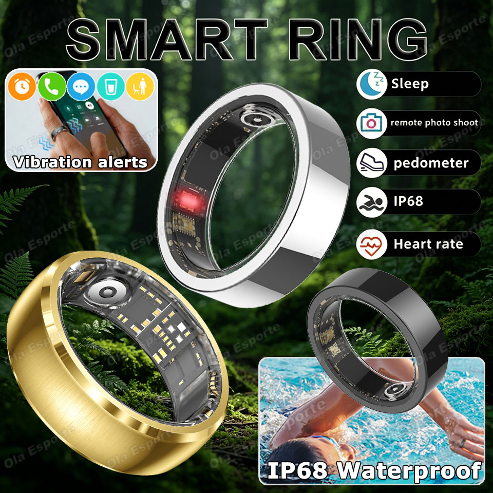 Blood Pressure Monitor - Cincin Pintar Pengingat Getaran yang Ditingkatkan,