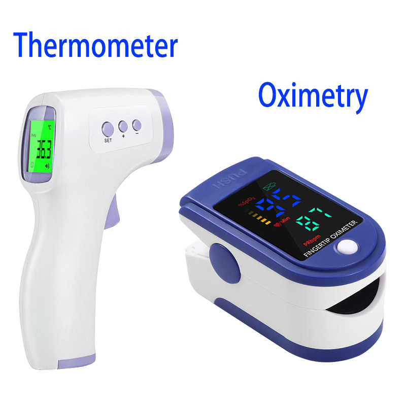 Termometer Digital LED dengan  - Pulse Oximeter ulasan dan harga